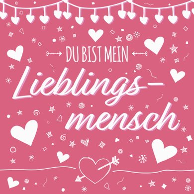  dubistmeinlieblingsmensch Magnet