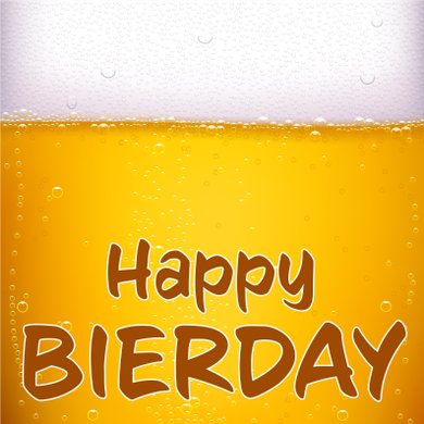  happybierday Magnet