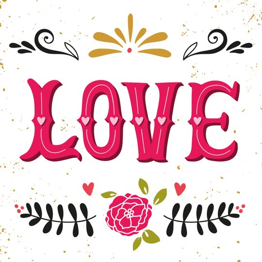  love I Magnet