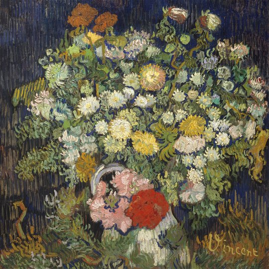  van Gogh blumenbouquet Magnet
