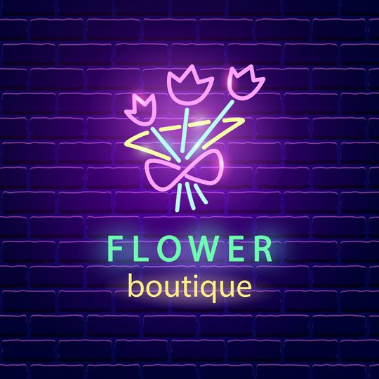  flowerboutique Acrylblock
