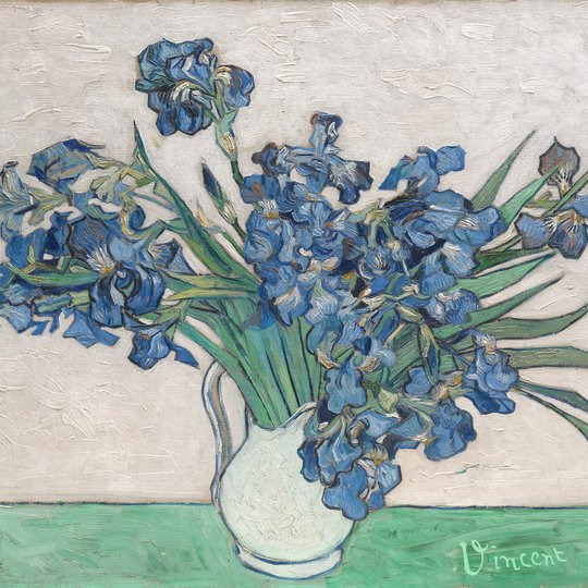  van Gogh iris Magnet